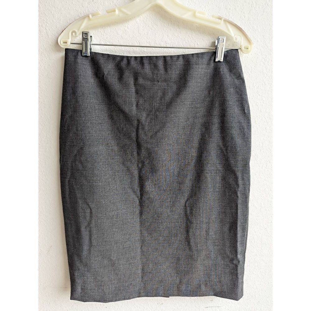 Talbots Women's Gray Suiting Pencil Skirt Size 6